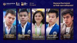 Ikki shaxmatchimiz keyingi bosqichda, Shamsiddinda esa tay-brek