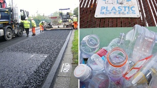 Дороги из пластика