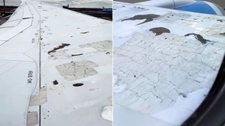 Uzbekistan Airways самолёти қанотидаги бўёқ кўчиб кетганига изоҳ берди