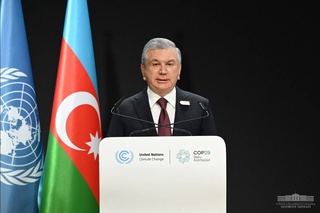 Address by the President of the Republic of Uzbekistan Shavkat Mirziyoyev at the UN Climate Change Conference (COP29)