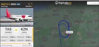 Тошкентдан учган самолёт Қозонга қўна олмади