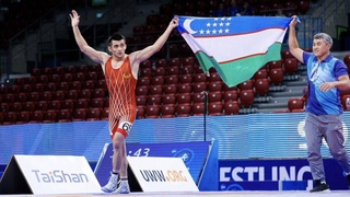 Умиджон Жалолов - чемпион мира по вольной борьбе в Болгарии