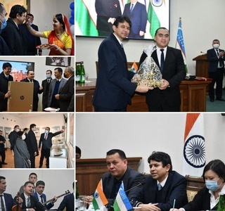 Ҳиндистон элчиси Термиз давлат университетига ташриф буюрди