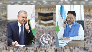 Президент муфти Нуриддин Холиқназармен телефон арқылы сөйлесті