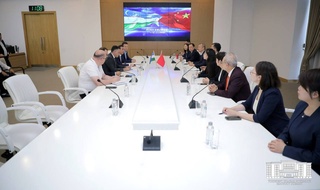 A meeting with a delegation from Nanjing, China was held in the Tashkent city khokimiyat