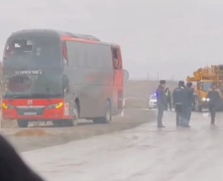 Навоийда автобус иштирокида ЙТҲ содир бўлди