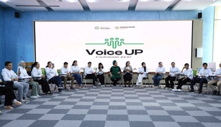 В Навоийской области прошел региональный этап инклюзивного молодежного лагеря Voice Up – 2026