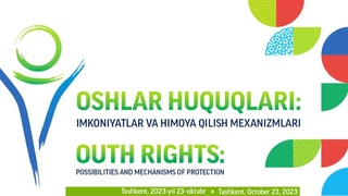 Пойтахтимизда ёшлар ҳуқуқларига бағишланган халқаро форум бўлиб ўтади