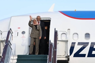 Сингапур Президенті мемлекеттік сапармен Өзбекстанға келді