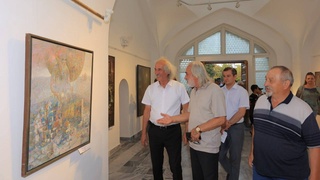 В Самарканде открылась выставка «Дух Самарканда глазами художника»