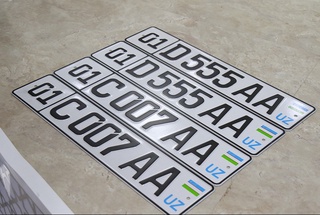 O‘zbekistonda so‘nggi 9 oy ichida “chiroyli” avtoraqamlar 221,1 mlrd soʻmga sotilgan