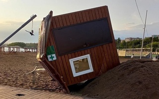 In Kazakhstan, one person died, 16 were injured as a result of the hurricane