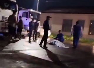 Тошкентда “Hоwо“ пиёдани уриб кетди