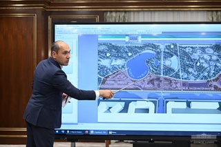 Projects of several objects presented