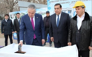 Дар Тошканд сохтмони бинои нави Сафорати Тоҷикистон дар Узбекистон оғоз гардид