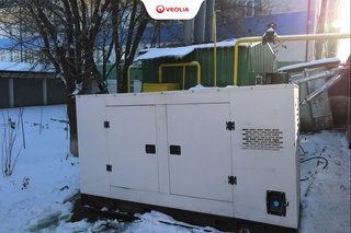 Veolia Energy Tashkent компанияси маҳаллий қозонхоналарга мобил генераторлар ўрнатди.