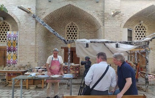 Бухорода Марко Поло ҳақида ҳужжатли фильм суратга олинмоқда