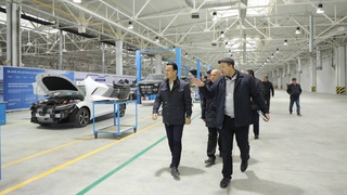 Рабочая группа МИПТ посетила ряд крупных производственных комплексов Джизакской области