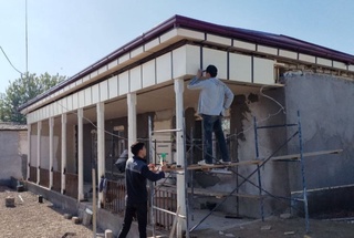 Bunyodkorlik ishlari avjida