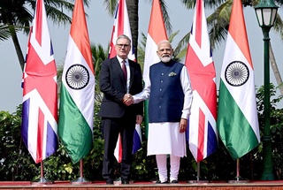 Vision of 'Viksit Bharat' on track: UK PM tells India