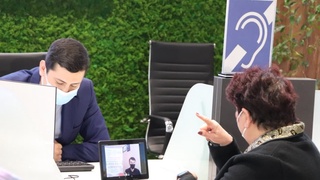 В Центрах госуслуг внедряется технология онлайн-сурдопереводчик