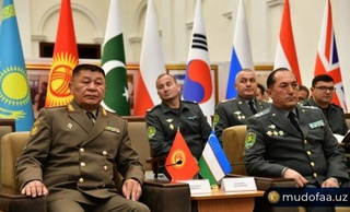 Военная делегация Кыргызской Республики посетила Академию Вооруженных Сил Узбекистана