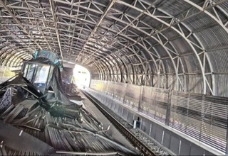 Тошкент шаҳар ҳокимлиги ерусти метро линиясининг "Турон" 13-бекатидаги вазият юзасидан маълумот берди