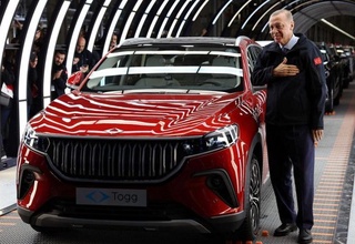 Эрдўғон Туркиянинг TOGG электромобилининг биринчи эгаси бўлди