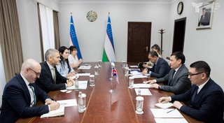 The Minister of Transport of Uzbekistan held a meeting with the British Ambassador