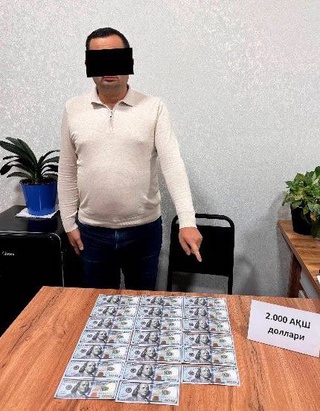 Дар Нурафшон ёвари ҳоким, ки барои ҷойи кор маблағ талаб мекард, боздошт шуд