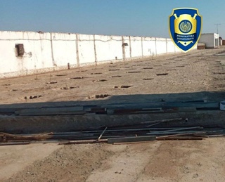 Гаровга қўйилган иссиқхона бузиб ташланди