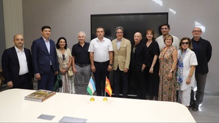 A meeting was held on the establishment of twinning ties between Samarkand and Valencia