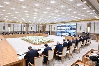 Мутасаддиларга 10 та сел сув омбори қуриш ишларини бошлаш топширилди