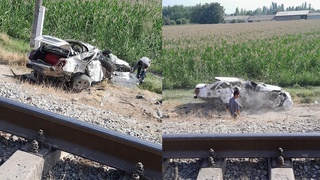 Namanganda temir yoʻl kesishmasida sodir boʻlgan YTHda 6 kishi halok boʻldi