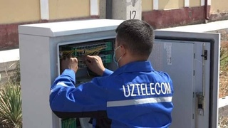 В Навоийской области уровень покрытия жилых массивов оптико-волоконными линиями связи достиг 88 процентов