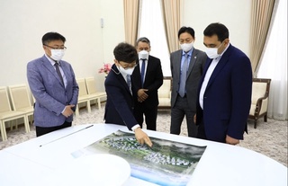 Инчхон аэропортини барпо этган Корея компанияси Қўқонда К-Town мажмуасини қуради