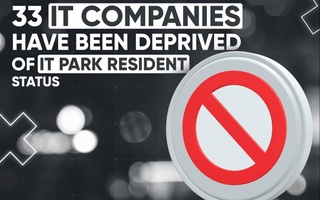 33  IT-компании лишены статуса резидента IT Park