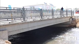 Тошкентда “Жунариқ” ва “Юқори Дархон” маҳаллаларини боғловчи замонавий кўприк фойдаланишга топширилди