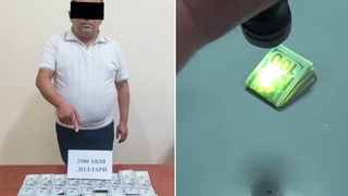 Samarqandda Inspeksiya bosh mutaxassisi pora bilan qoʻlga tushdi