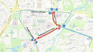 В Ташкента временно перекроют часть дорог возле «Humo arena» в связи с проведением чемпионата мира по футзалу