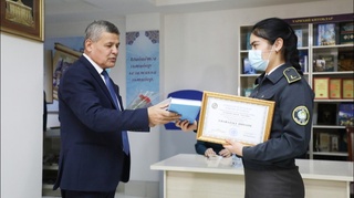 “Ўзлигимиз тимсоли – она тилим” танлови ғолиблари тақдирланди