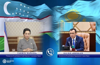 Узбекистан и Казахстан: обсуждены перспективы межпарламентского сотрудничества