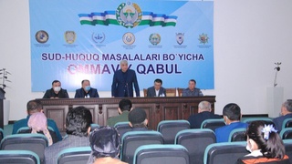 В Джизаке проводятся выездные приемы по судебно-правовым вопросам