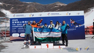 Узбекистанские горнолыжники завоевали шесть наград на чемпионате Азии