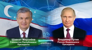 Presidents of Uzbekistan and Russia hold a phone call