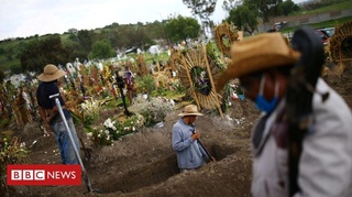 Мексика ўлимлар сони бўйича дунёда учинчи ўринга чиқди