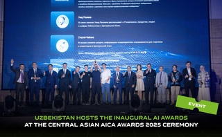 В Узбекистане вручили первые AI-премии на Центральноазиатской церемонии AICA AWARDS 2025
