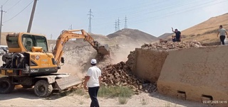 В Андижане демонтированы известковые печи, загрязняющие атмосферу