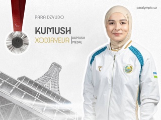 Kumush Xodjayeva kumush medal sohibi boʻldi