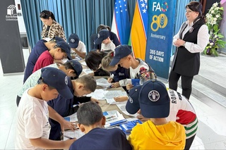 ФАО поддерживает Национальный марафон здоровья в Каракалпакстане